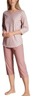 Calida Lovely Nights Crop Pyjama Roze,Versch.kleure/Patroon - X-Small,Small,Medium,Large