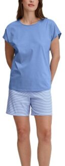 Calida Lovely Nights Short Pyjama Blauw,Roze,Versch.kleure/Patroon - X-Small,Small,Medium,Large,X-Large