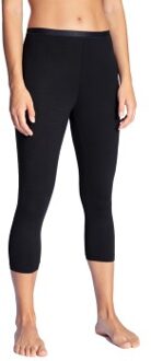 Calida Natural Comfort Capri Leggings Zwart,Wit - X-Small,Small,Medium,Large