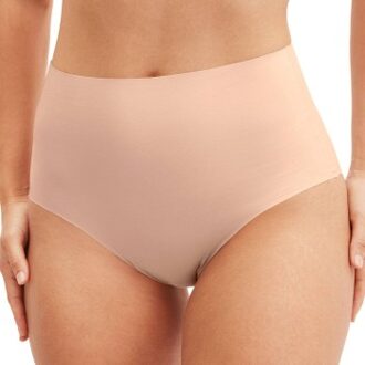 Calida Natural Skin Seamless High-Waist Brief * Actie * Beige,Zwart - Small,Medium,Large