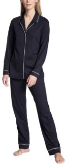 Calida Night Lovers Pyjama With Collar * Actie * Beige,Geel,Blauw - X-Small,Small,Medium,Large