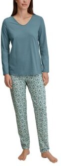 Calida Ornament Nights Long Pyjamas * Actie * Versch.kleure/Patroon,Blauw - X-Small,Small