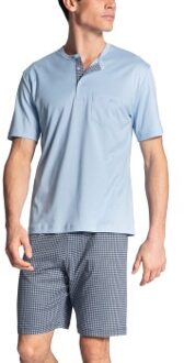 Calida Relax Choice Short Pyjamas Blauw - Small,Medium,Large,X-Large,XX-Large