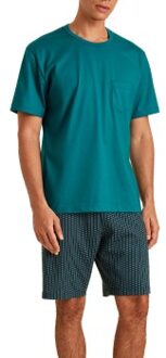 Calida Relax Imprint 2 Short Pyjamas Groen,Versch.kleure/Patroon - X-Large
