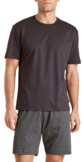 Calida Relax Streamline 2 Short Pyjamas * Actie * Blauw,Versch.kleure/Patroon,Bruin - Small
