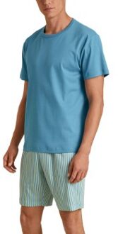 Calida Relax Streamline 3 Short Pyjamas Blauw - Medium,Large,X-Large,XX-Large