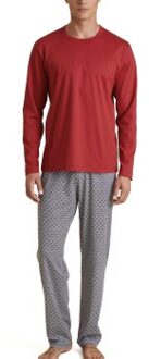 Calida Relax Streamline Long Pyjama * Actie * Blauw,Versch.kleure/Patroon,Rood - Small,Medium,Large,X-Large,XX-Large