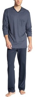 Calida Relax Streamline Pyjama Blauw,Versch.kleure/Patroon,Groen - Small,Medium,Large,X-Large,XX-Large