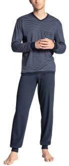 Calida Relax Streamline Pyjama With Cuff Blauw,Groen,Versch.kleure/Patroon - Small,Medium,Large,X-Large,XX-Large