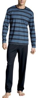 Calida Relax Streamline Pyjamas Blauw - Medium