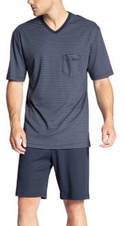 Calida Relax Streamline Short Pyjama Blauw,Groen,Rood,Versch.kleure/Patroon,Zwart - Small,Medium,Large,X-Large,XX-Large