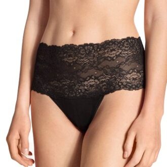 Calida Sensual Secrets Highwaist Slip * Actie * Zwart,Blauw,Groen,Beige,Wit,Bruin - X-Small,Small,Medium,Large