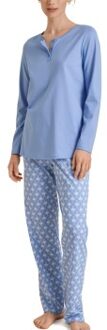 Calida Shell Nights Pyjamas Blauw - X-Small,Small,Medium,Large