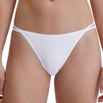Calida Sleek Skin Low Cut Tanga Brief Beige,Zwart,Wit - X-Small,Small,Medium,Large
