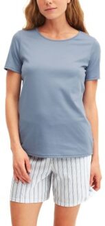 Calida Striped Dreams Short Pyjama Blauw - X-Small,Small,Medium,Large