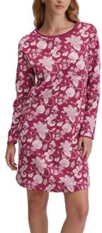 Calida Sweet Dreams Long Sleeve Nightdress * Actie * Rood - X-Small,Small,Medium,Large