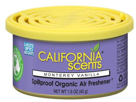 California Scents Luchtverfrisser Monterey Vaniila 42 G