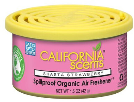 California Scents Luchtverfrisser Shasta Strawberries 42 G