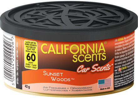 California Scents Luchtverfrisser - Sunset Woods - Blikje 42gr CDWOODS