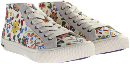 California Special Liberty Lace-Up Multicolor Canvas Womens Plimsolls Veelkleurig - EU 38 / UK 5