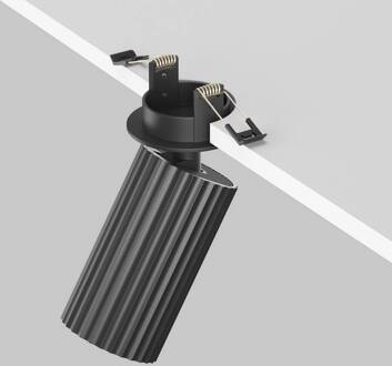 Calipso inbouwlamp, zwart, draaibaar, GU10