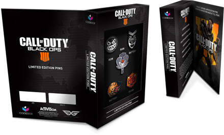 Call of Duty Black Ops IV Codebox pin enamel badges