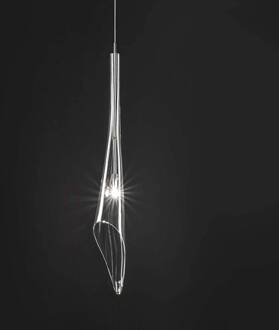 CALLE - Filigran hanglamp, 1-lamp duidelijk