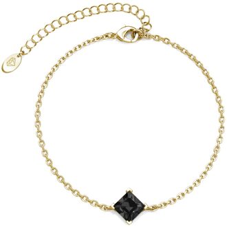 Calle Square Sets - Goud en Zwart - One Size