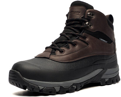 Calmsden Heren Wandelschoenen Van Bruin Rubber - EU 40.5 / UK 7