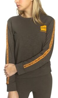 Calvin Klein 1981 Bold Sweatshirt Groen - X-Small,Small