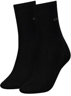 Calvin Klein 2 stuks Annika Flat Knit Sock Zwart,Wit,Blauw,Versch.kleure/Patroon,Grijs,Roze - Strl 37/41
