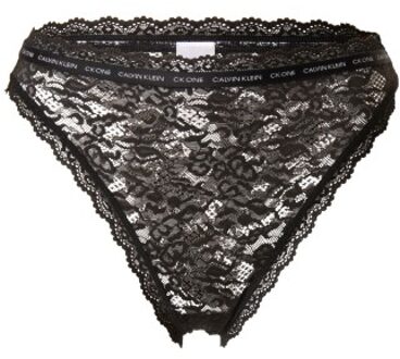 Calvin Klein 2 stuks CK One Lace Brazilian High Waist * Actie * Zwart - X-Small,Small