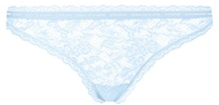 Calvin Klein 2 stuks CK One Lace Thong * Actie * Blauw,Roze - X-Small,Small,Medium,Large