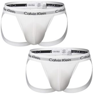 Calvin Klein 2 stuks Cotton Stretch Jockstrap Zwart,Wit,Groen,Versch.kleure/Patroon,Roze - X-Large
