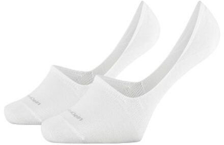 Calvin Klein 2 stuks Lucca No Show Sock Beige,Zwart,Wit,Blauw,Grijs - Maat 39/42,Maat 43/46
