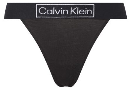 Calvin Klein 2 stuks Reimagined Heritage High Leg Thong * Actie * Zwart,Grijs - Small,Medium,Large
