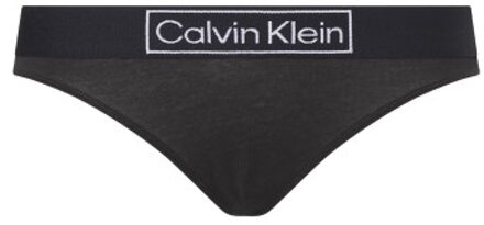 Calvin Klein 2 stuks Reimagined Heritage Thong * Actie * Zwart,Grijs - Small,Medium,Large