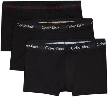 Calvin Klein 3-Pack Katoen Stretch Boxers - Zwart Calvin Klein , Black , Heren