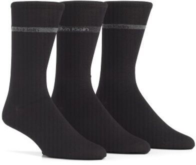 Calvin Klein 3 stuks Adam Bamboo Socks * Actie * Zwart,Blauw,Versch.kleure/Patroon,Grijs - Maat 40/46