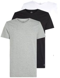 Calvin Klein 3 stuks Crew Neck T-Shirt Versch.kleure/Patroon,Wit - Medium,Large,X-Large,XX-Large