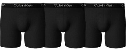 Calvin Klein 3 stuks Micro Stretch Boxer Brief * Actie * Zwart - Large,X-Large,XX-Large