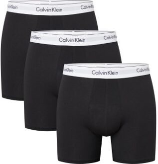 Calvin Klein 3 stuks Modern Cotton Stretch Boxer Brief * Actie * Zwart,Versch.kleure/Patroon,Grijs,Bruin,Beige,Rood,Blauw - Small,Medium,Large,X-Large,XX-Large