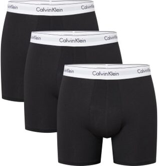 Calvin Klein 3 stuks Modern Cotton Stretch Boxer Brief * Actie * Zwart,Versch.kleure/Patroon,Wit,Blauw,Grijs,Bruin,Beige,Rood - Small,Medium,Large,X-Large,XX-Large,3XL