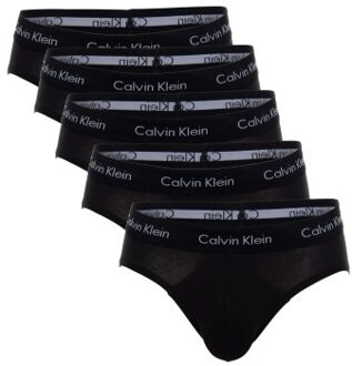 Calvin Klein 5 stuks Cotton Stretch Brief * Actie * Zwart - Small,Medium,Large