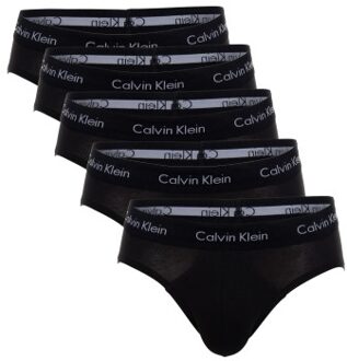 Calvin Klein 5 stuks Cotton Stretch Brief * Actie * Zwart - Small,Medium
