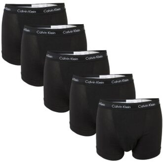 Calvin Klein 5 stuks Cotton Trunks * Actie * Zwart,Versch.kleure/Patroon - Small,Medium,Large,X-Large
