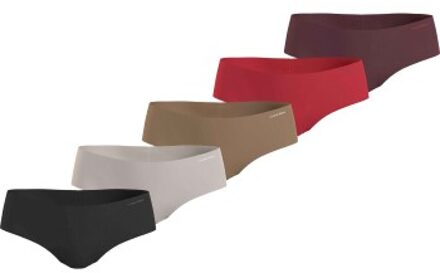 Calvin Klein 5 stuks Hipsters Versch.kleure/Patroon - Medium,Large,X-Large
