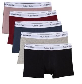 Calvin Klein 5 stuks Holiday Modern Cotton Trunks Versch.kleure/Patroon - Medium,Large,X-Large