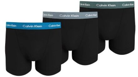 Calvin Klein 6 stuks Cotton Stretch Trunks DEAL1 * Actie * Versch.kleure/Patroon,Zwart,Grijs - Small,Medium,Large,X-Large