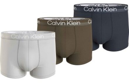 Calvin Klein 6 stuks Modern Structure Recycled Trunk D1 * Actie * Versch.kleure/Patroon - Small,Medium,Large,X-Large,XX-Large